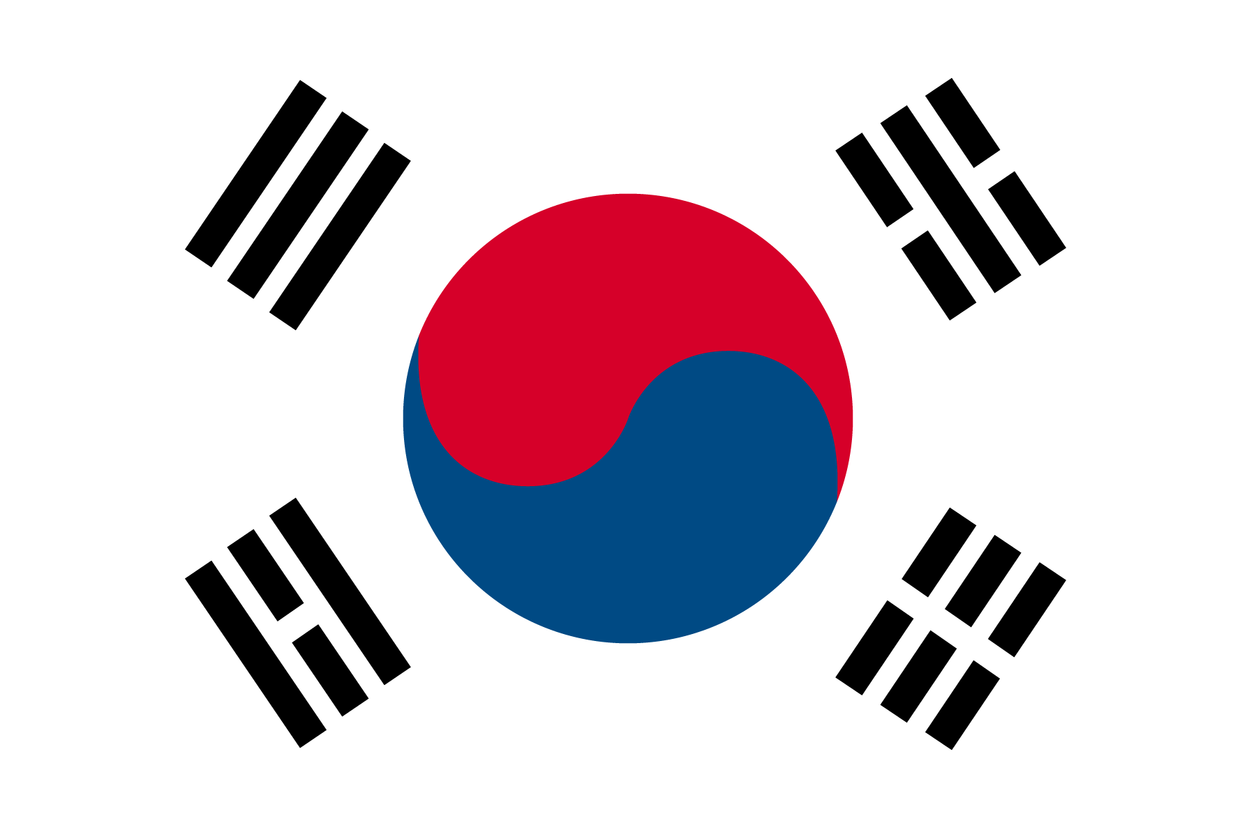 大韓民国（韓国） | 地図に使えるフリー素材.jp